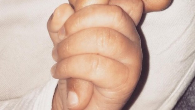 RMF Extra: Tak wygląda syn Kim Kardashian i Kanye Westa. Mamy pierwsze zdjęcie!