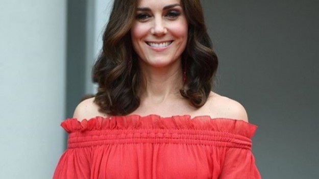 RMF Extra: Olśniewająca Kate Middleton w ognistej czerwieni