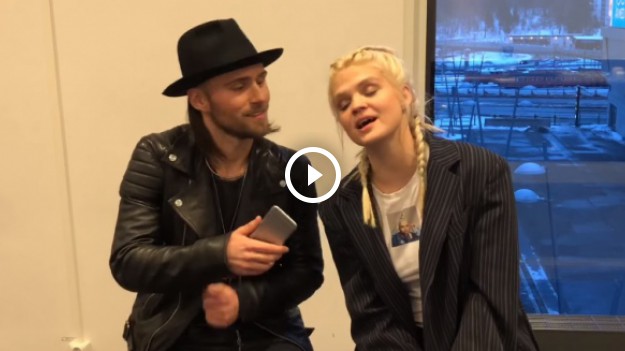 RMF Extra: Eurowizja 2018: Margaret zaśpiewała "Light Me Up" z Lukasem Meijerem!