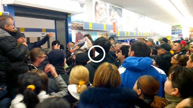 RMF Extra: Tak wyglądał Czarny Piątek w Lidlu!