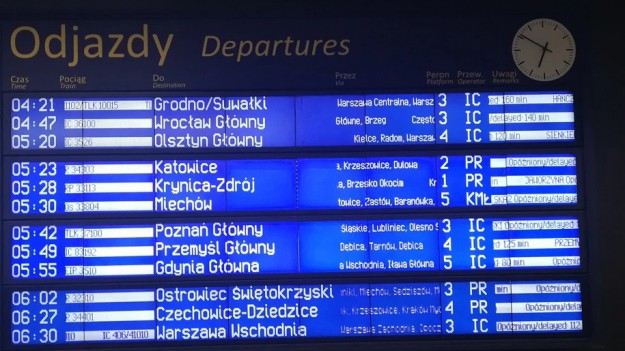 RMF Extra: Dworzec Główny w Krakowie sparaliżowany. Gigantyczne opóźnienia