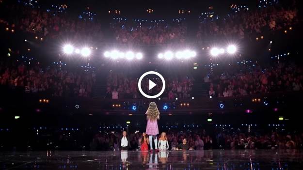 RMF Extra: 11-latka brawurowo wykonała wielki przebój! W "Mam talent" nagrodzono ją "złotym przyciskiem" [WIDEO]