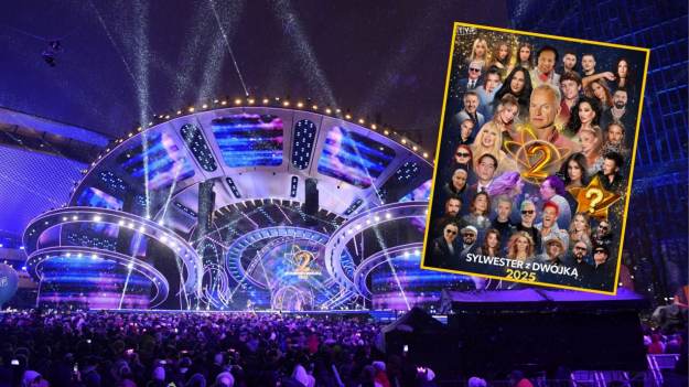 „Sylwester z Dwójką” 2025. Gwiazdy zachwyciły..