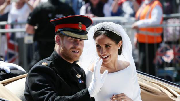 Meghan opublikowała takie zdjęcia ze ślubu...