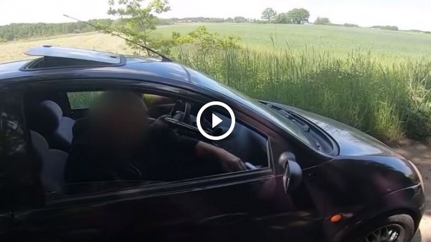 RMF Extra: Wycelował strzelbą do motocyklisty. Sprawą zajęła się policja