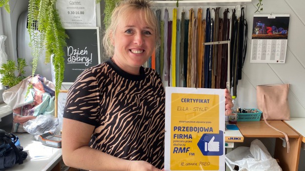 RMF Extra: Zakład krawiecki "Elizabeth Style" w Szczecinie przebojową firmą polecaną przez słuchaczy RMF FM