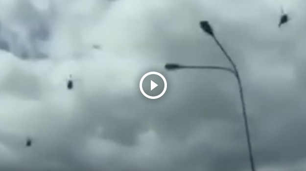 RMF Extra: Miał stłuczkę przez… śmigłowiec