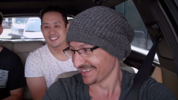 RMF Extra: Linkin Park w "Carpool Karaoke". Chester Bennington tydzień przed śmiercią: "To najlepszy dzień w moim życiu"