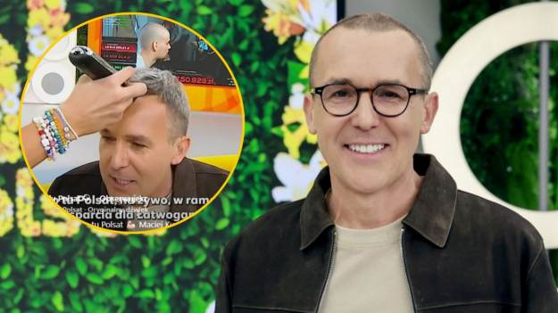 RMF Extra: Ogolił się na łyso w „Halo, tu Polsat”. Wzruszający gest Kurzajewskiego