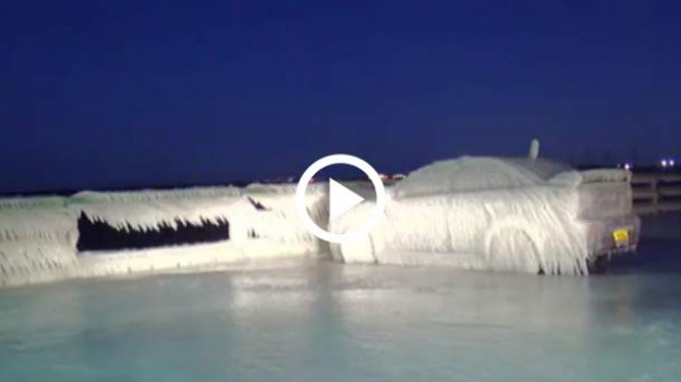 RMF Extra: Nie parkuj zimą w pobliżu jeziora!