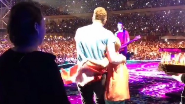 RMF Extra: Chris Martin z Coldplay świętował z synem jego urodziny na scenie!