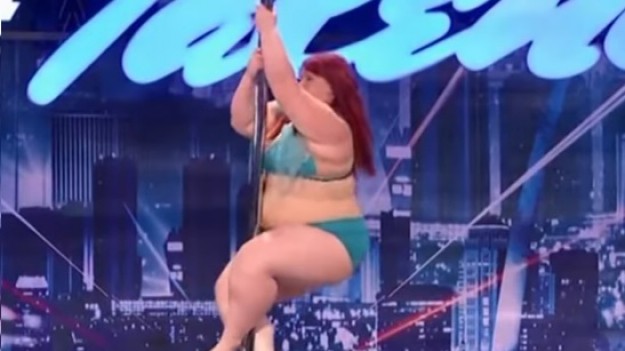 RMF Extra: "America's Got Talent": puszysta kobieta zatańczyła na rurze