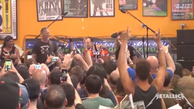 RMF Extra: Metallica: Koncert w sklepie z płytami? Dlaczego nie!