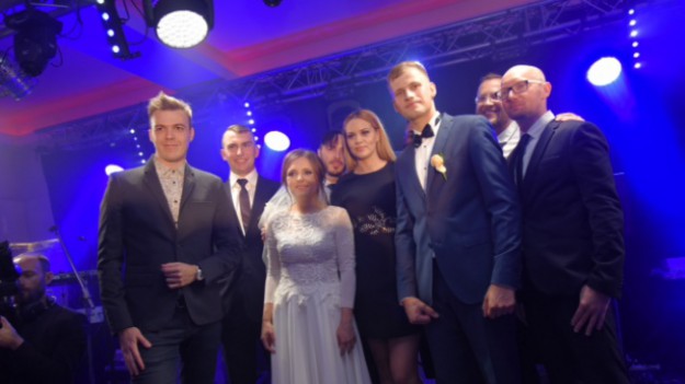 RMF Extra: Przebojowe Wesele w RMF FM: Zespół Blue Cafe zagrał dla Agnieszki i Artura!