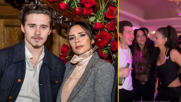 „Niestosowny taniec” Victorii Beckham i Brooklyna..