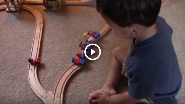 RMF Extra: "Dylemat wagonika": Uda Wam się rozwiązać tę zagadkę? Dwulatkowi zajęło to dosłownie chwilę