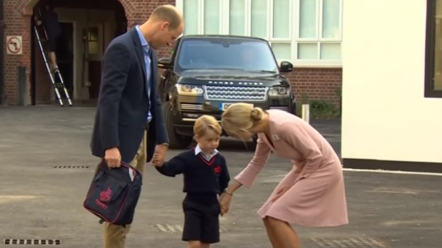 RMF Extra: Książę George dzielnie pomaszerował do szkoły! 