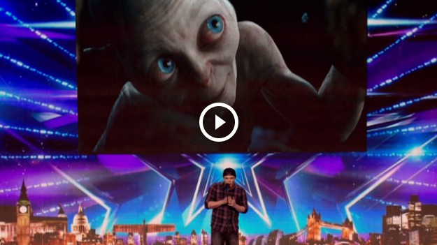 RMF Extra: Sensacja brytyjskiego "Mam talent": Gollum, Kermit, Morgan Freeman i inni śpiewają Miley Cyrus!