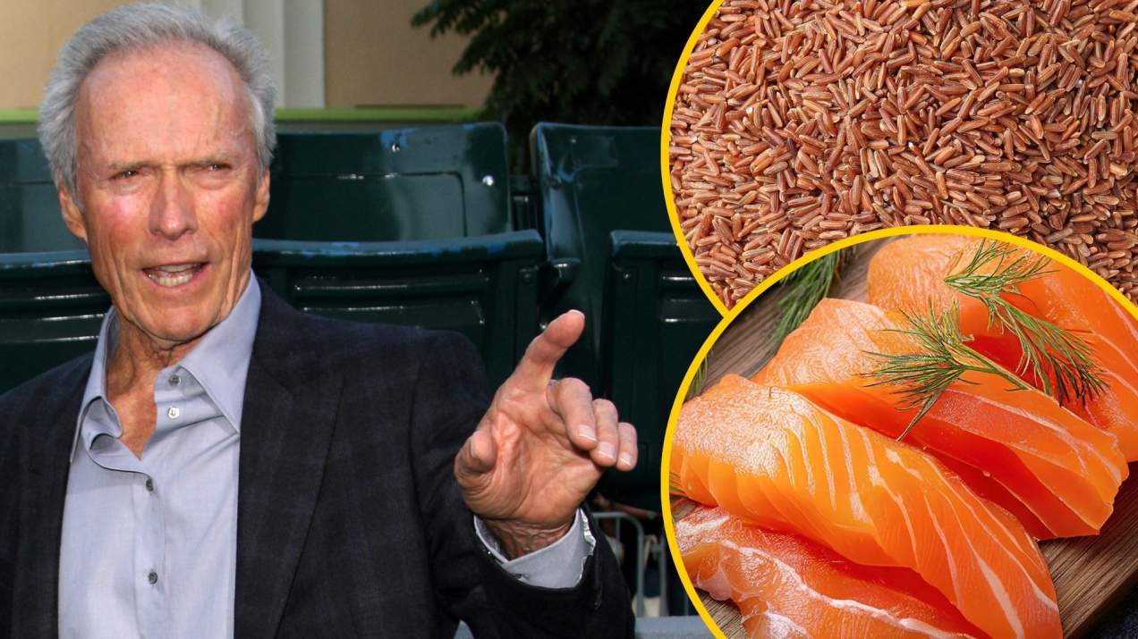 To najlepsze śniadanie? Clint Eastwood je codziennie tę rybę. Aktor niedługo będzie świętował 96. urodziny