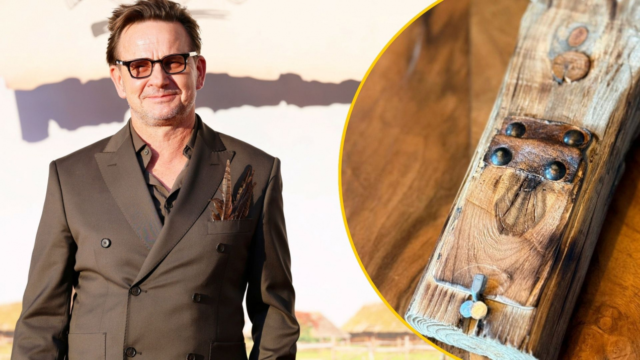 Nietypowy rekwizyt z 2. sezonu „1670” trafił na aukcję WOŚP. Jan Paweł z Adamczychy ma gest!