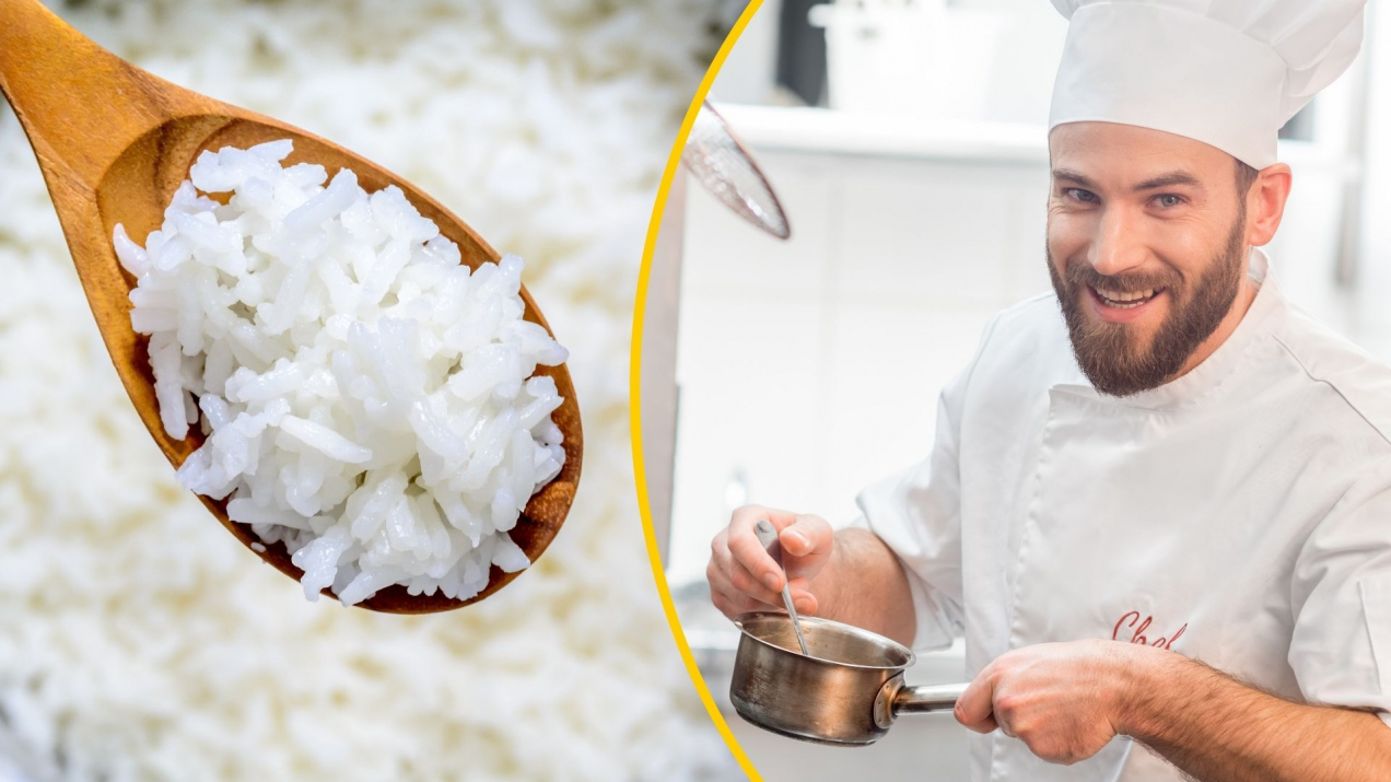 Dodaję to zawsze do białego ryżu, jest smaczny i nie klei się. Szef kuchni zdradza najlepszy przepis: „ma najważniejsze znaczenie”