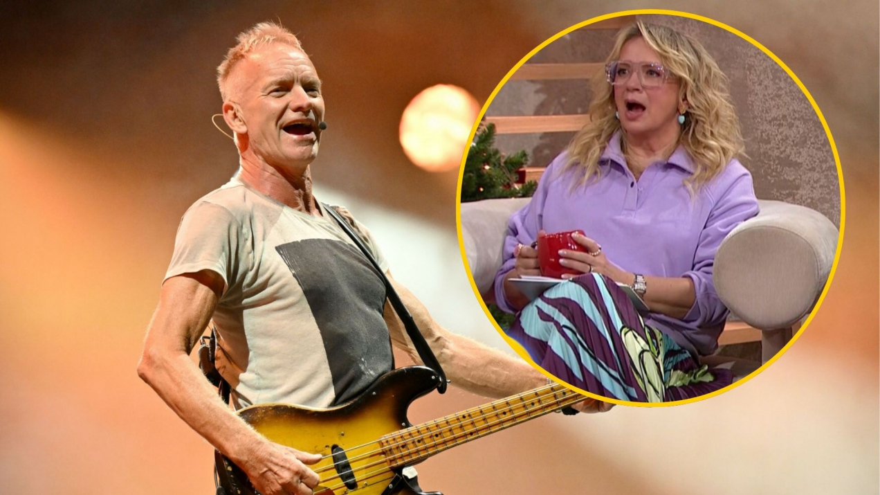 Marzena Rogalska nie mogła powstrzymać emocji. Tak zareagowała na wieść o Stingu na sylwestrze TVP