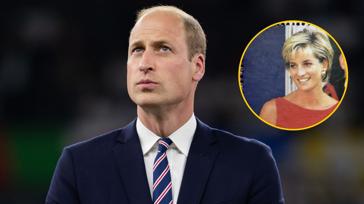 Książę William nigdy wcześniej nie pokazywał tego zdjęcia z Dianą. Wpis porusza