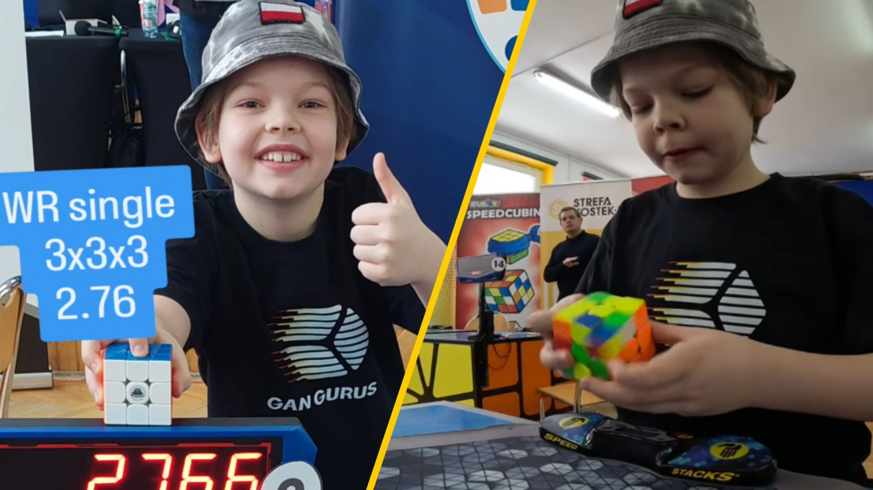 9-latek z Gdańska pobił rekord świata. Taki czas wydawał się niemożliwy