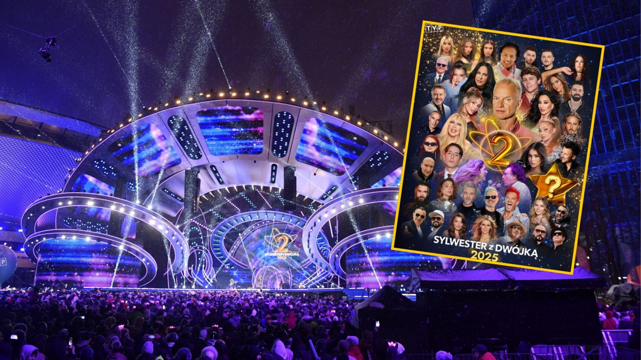 „Sylwester z Dwójką” 2025. Gwiazdy zachwyciły kreacjami!