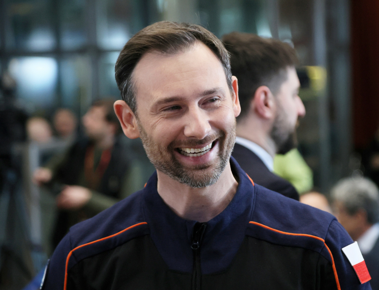 Polski astronauta dotarł na Międzynarodową Stację Kosmiczną. Uznański-Wiśniewski zabrał głos z ISS