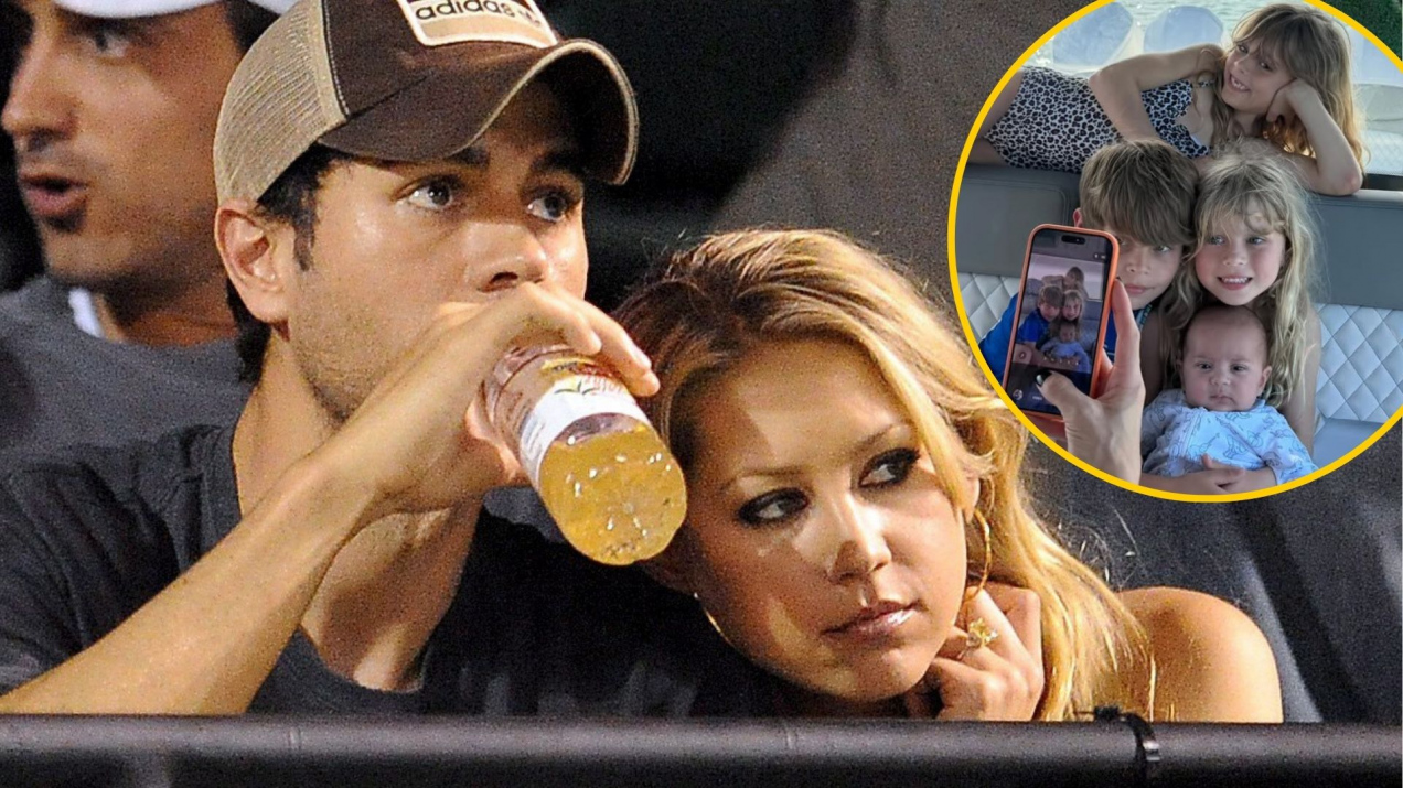 Enrique Iglesias i Anna Kurnikowa ujawnili imię najmłodszego dziecka. Imię jak z wielkiego romansu