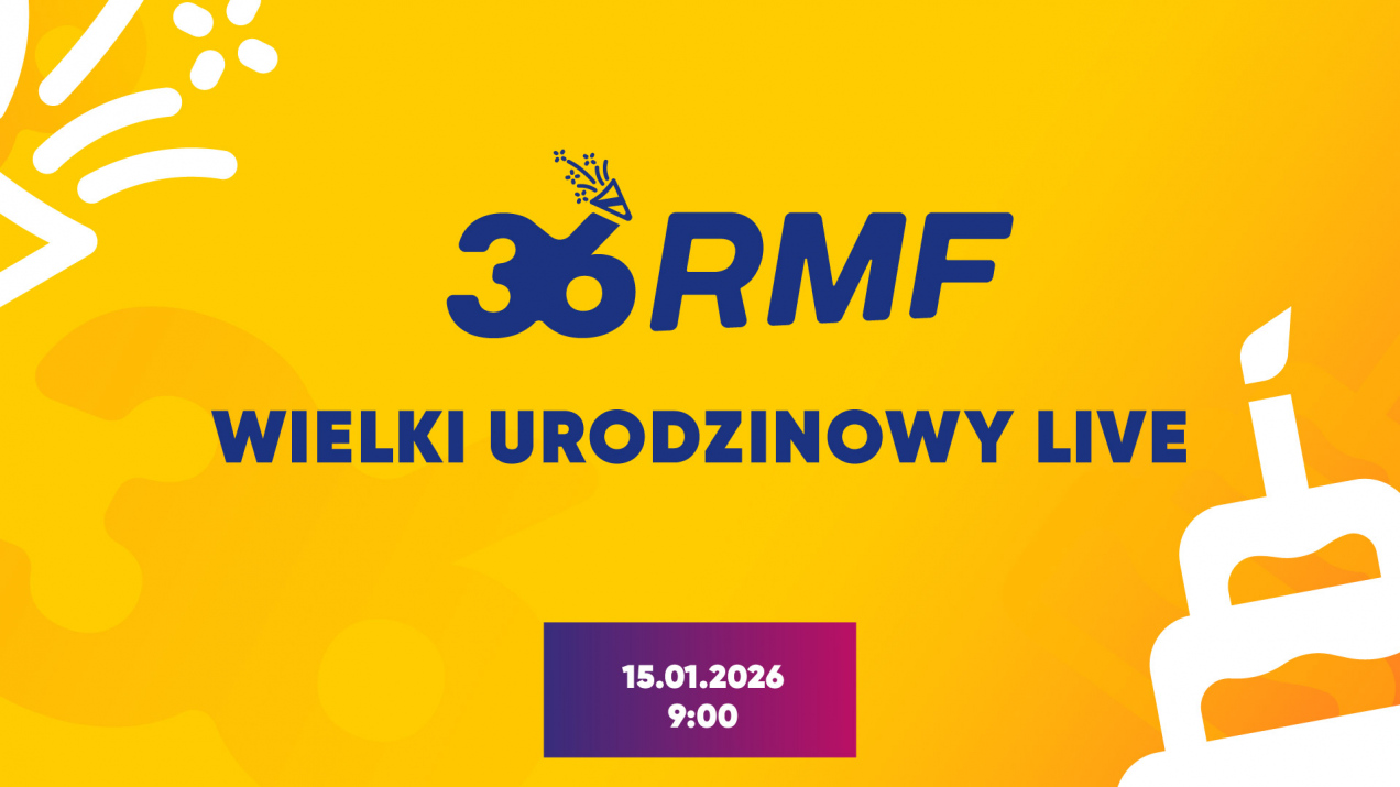 Wielki Urodzinowy LIVE RMF FM już 15 stycznia! 36 godzin non stop