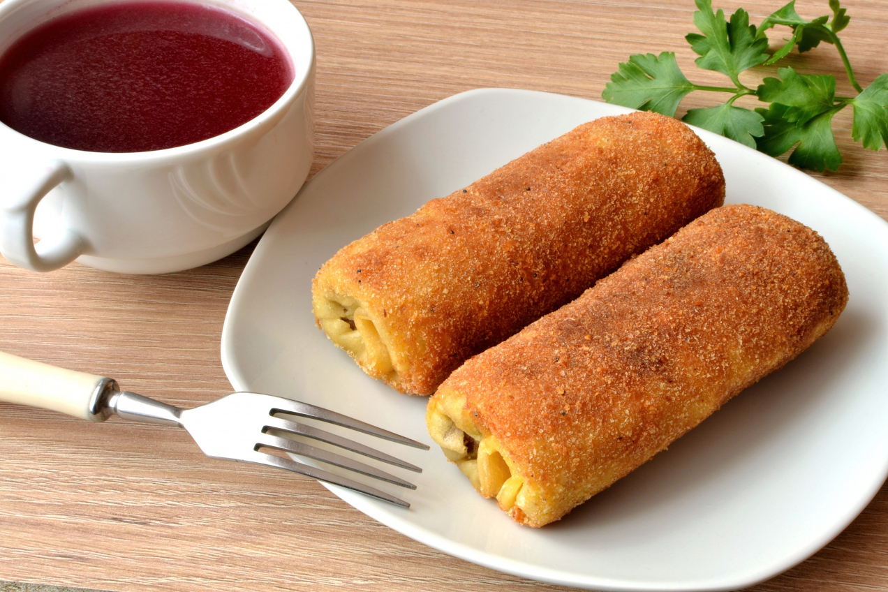 Krokiety z kapustą i grzybami. Przepis na wigilijne danie