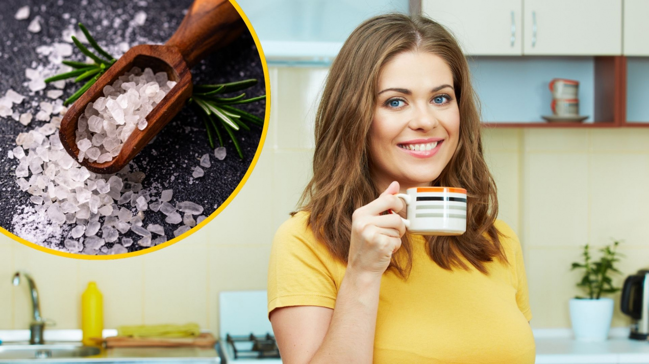 Dlatego ludzie umieszczają sól gruboziarnistą i rozmaryn w słoiku. Mało kto zna ten trik!