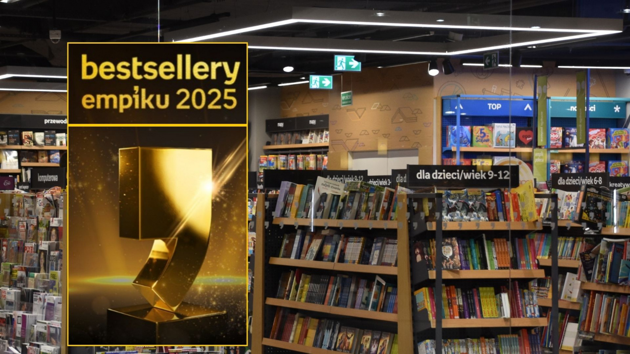 Bestsellery Empiku 2025. Takiej kategorii jeszcze nie było. To zestawienie absolutnych gigantów