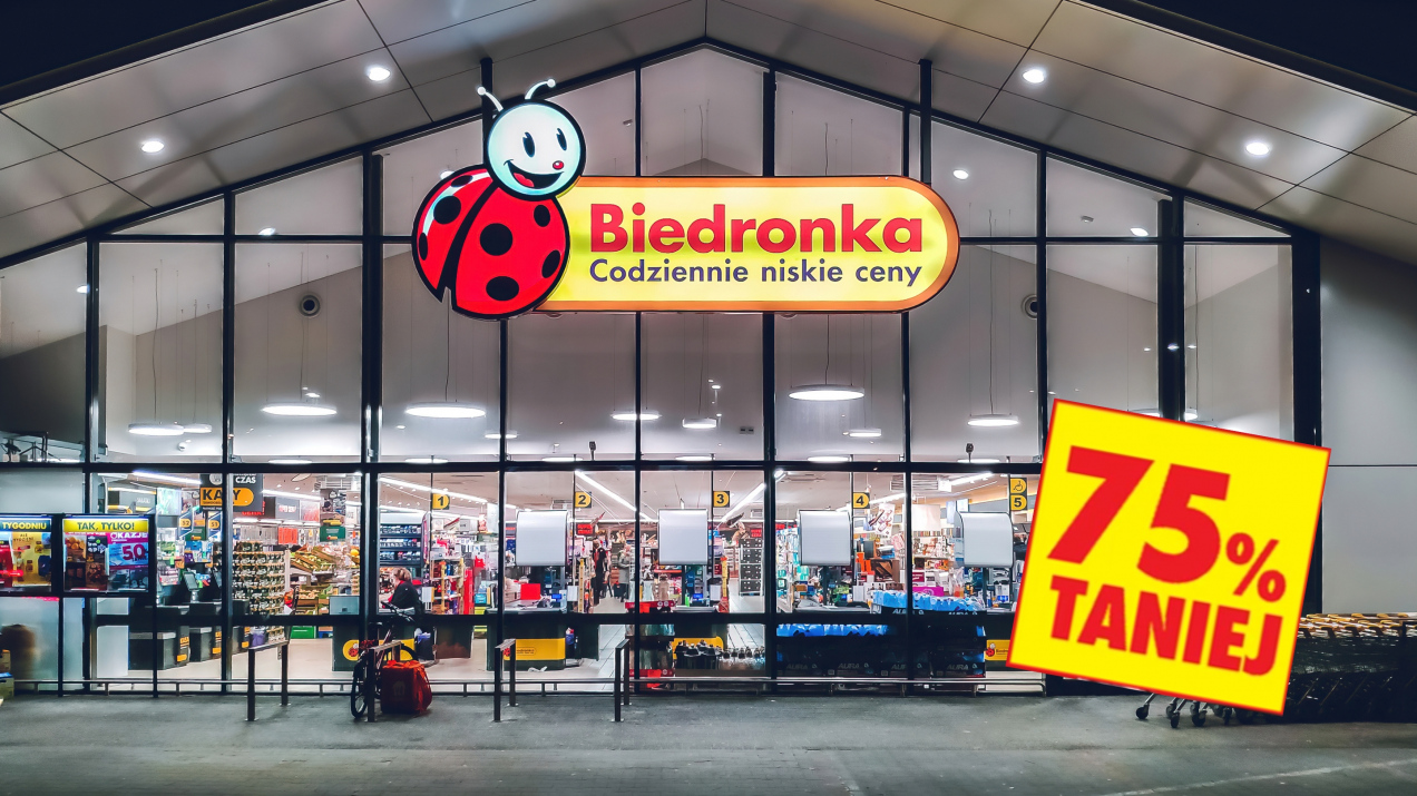 Od jutra w Biedronce petarda. Będzie po 94,75 zł zamiast 379 zł