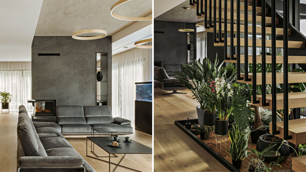 Ich salon i kuchnia są wielkości dwóch średnich mieszkań! Zaglądamy do domu na Śląsku