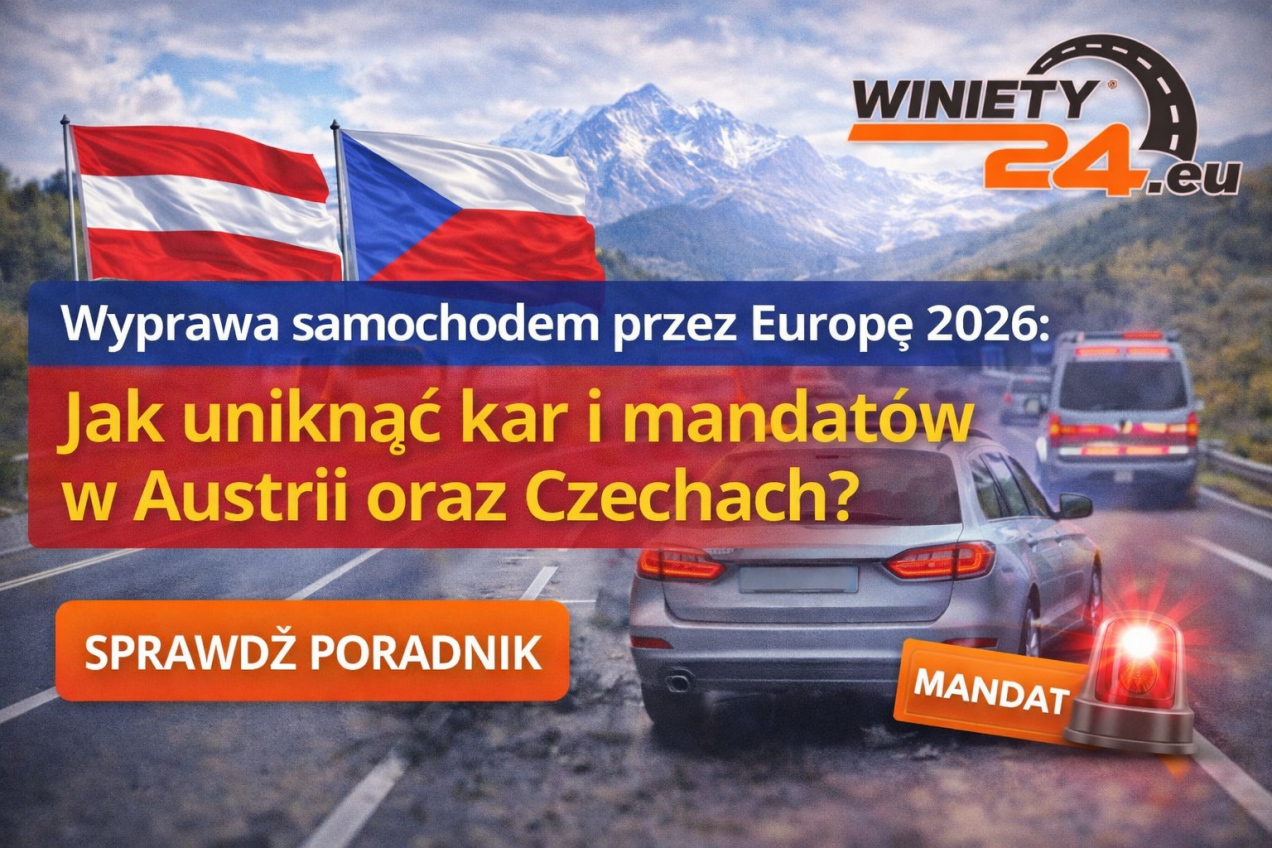 Wyprawa samochodem przez Europę 2026: Jak uniknąć kar i mandatów w Austrii oraz Czechach?