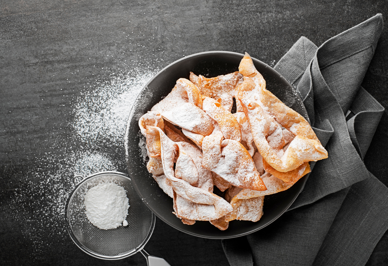 Dodaj to do faworków. Dzięki temu trikowi będą lekkie jak piórko