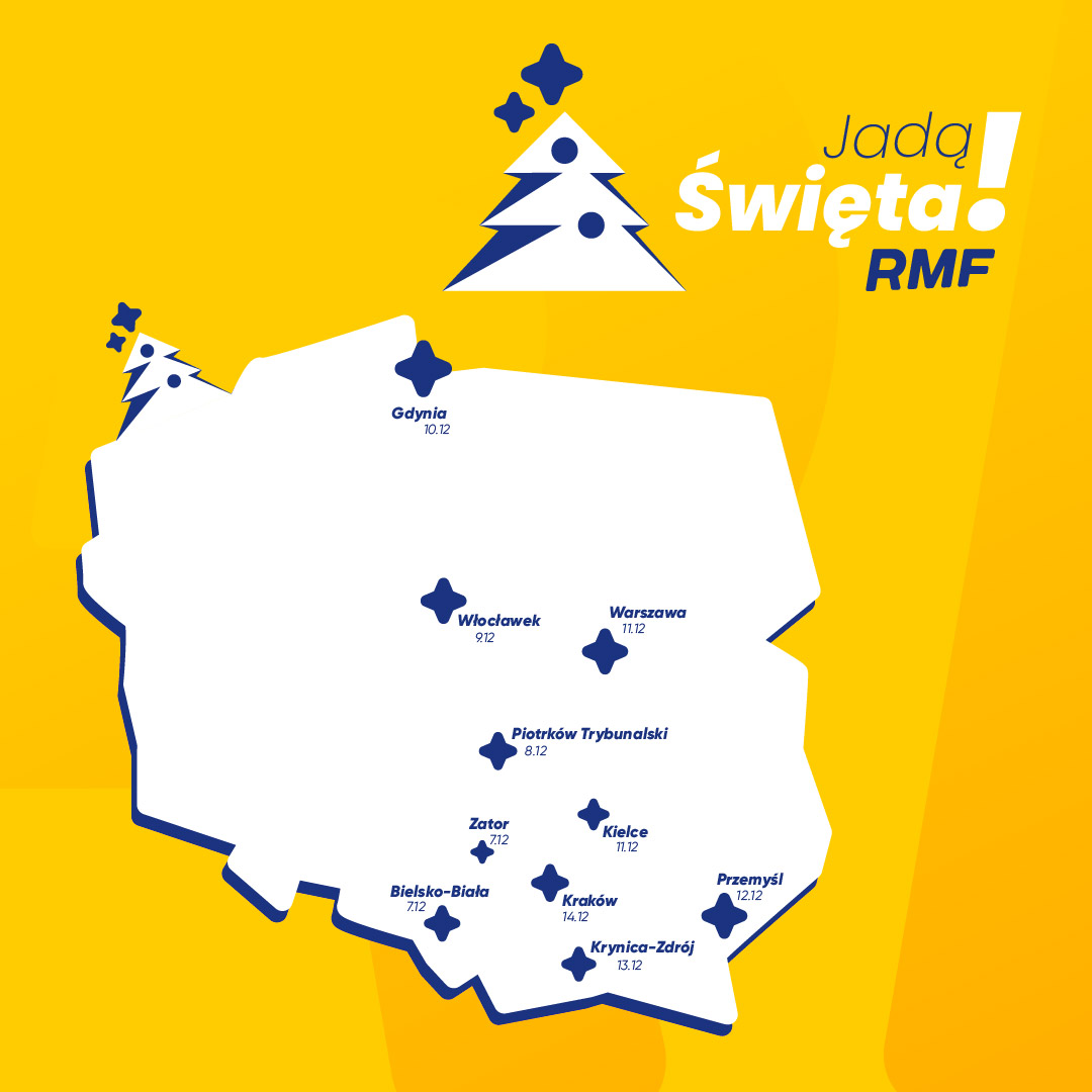 Jadą Święta RMF - w jakich miastach będziemy?
