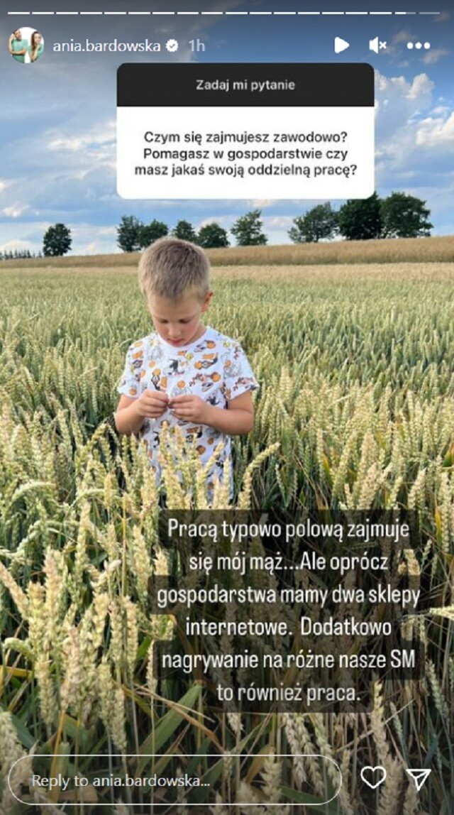 anna bardowska z rolnik szuka zony instagram