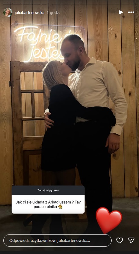 Arek i Julia z Rolnik szuka żony