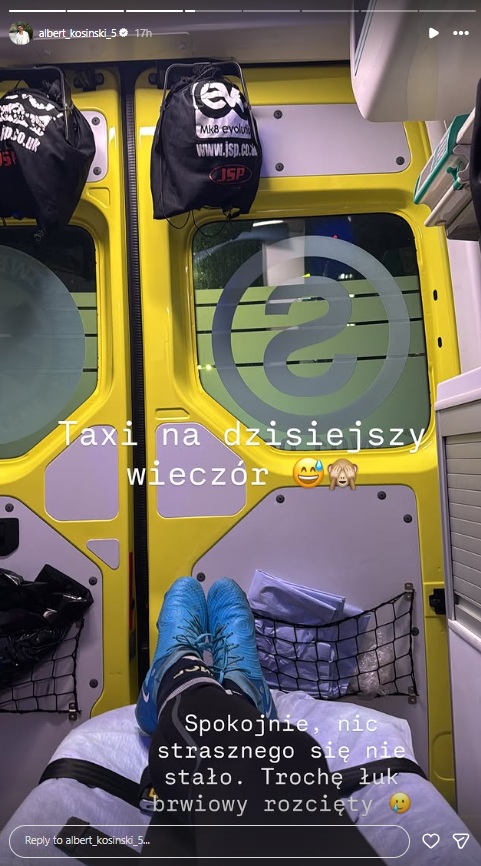 Albert Kosinski na Instagramie