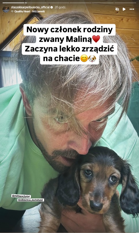 nowy członek rodziny Karpiela-Bułecki