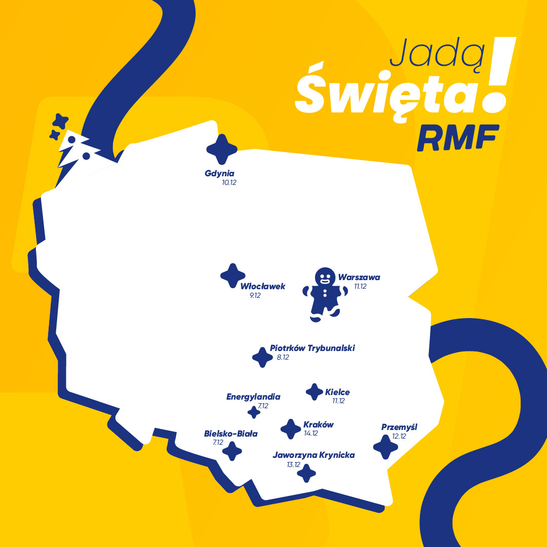 Jadą Święta RMF - w jakich miastach będziemy?