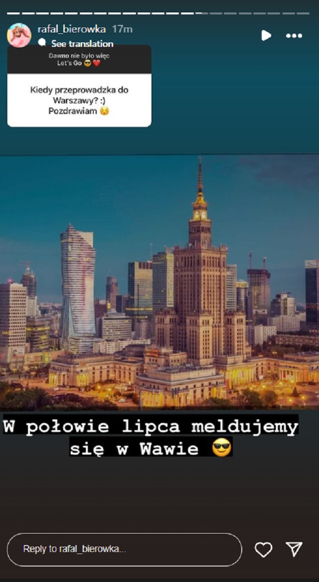 Rafał z Love Island 9 Instagram