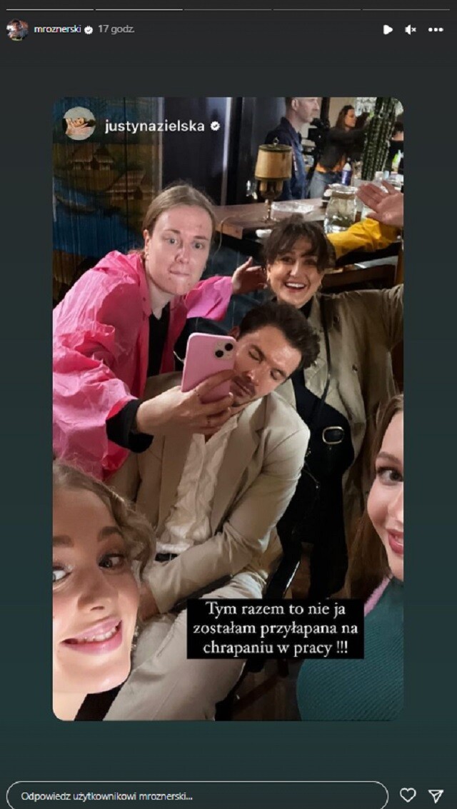 Mikołaj Roznerski na Instagramie