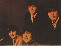 Zdjęcie The Beatles z okładki singla "Yellow Submarine/Eleanor Rigby" (1966)