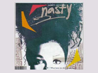 Janet Jackson - okładka singla "Nasty"