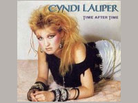 Okładka singla "Time After Time" Cyndi Lauper